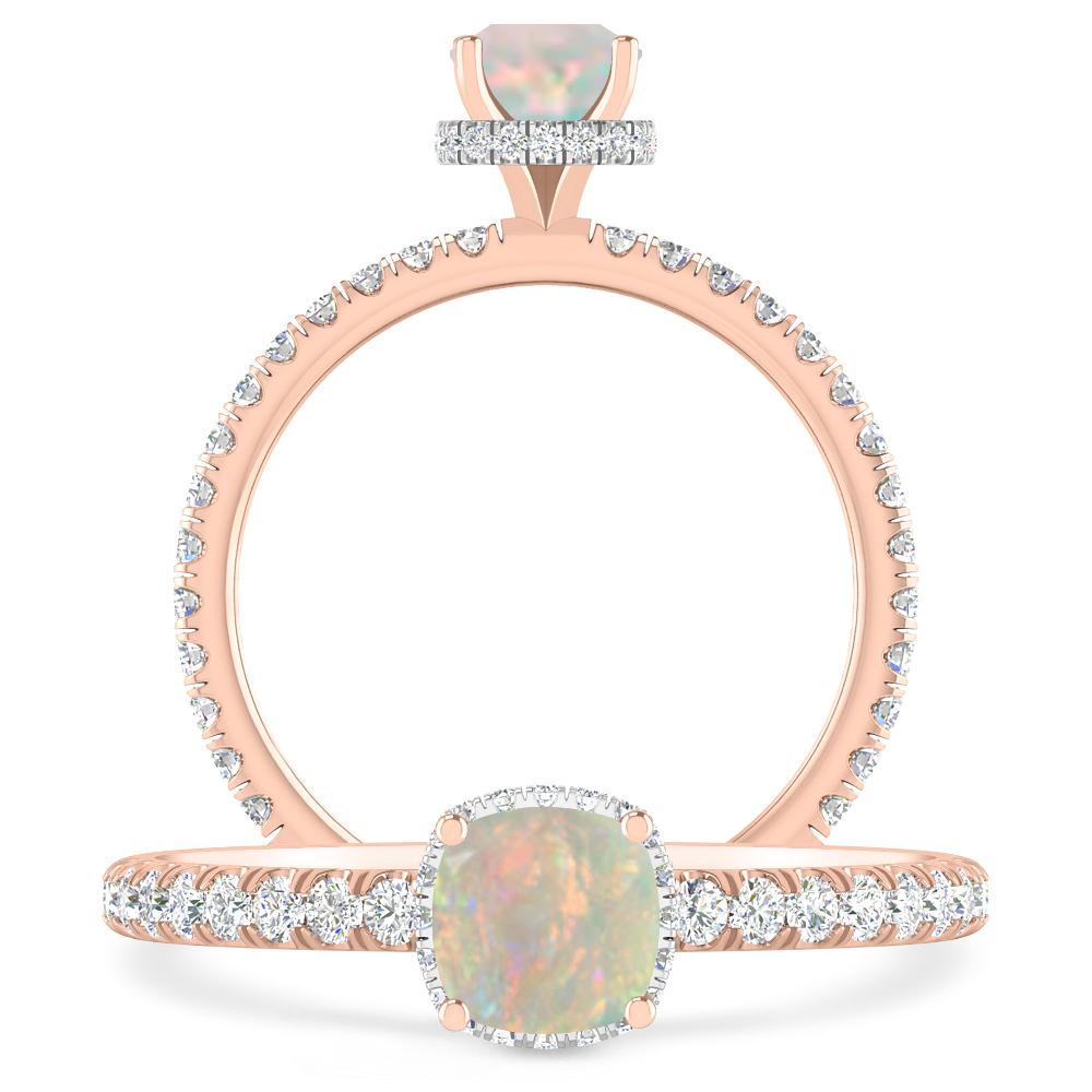 Rose Gold - Opal