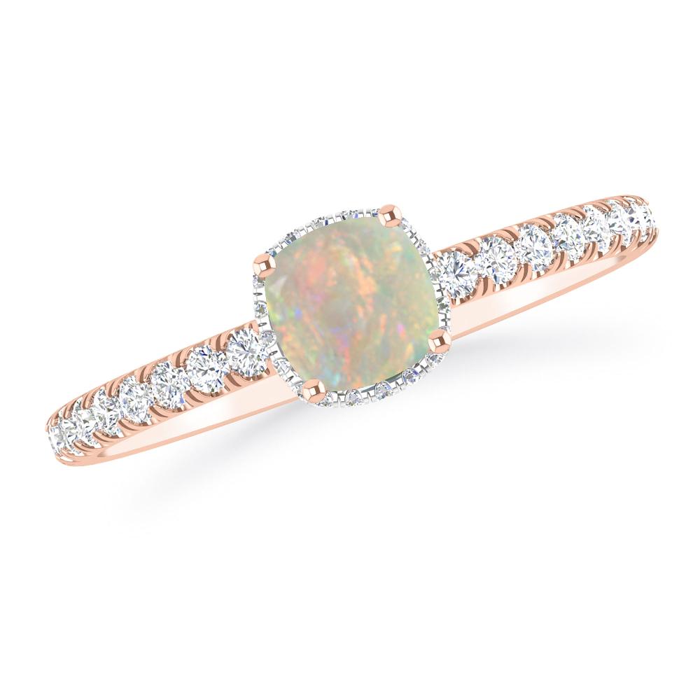 Rose Gold - Opal