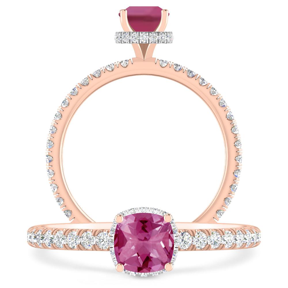 Rose Gold - Pink Tourmaline