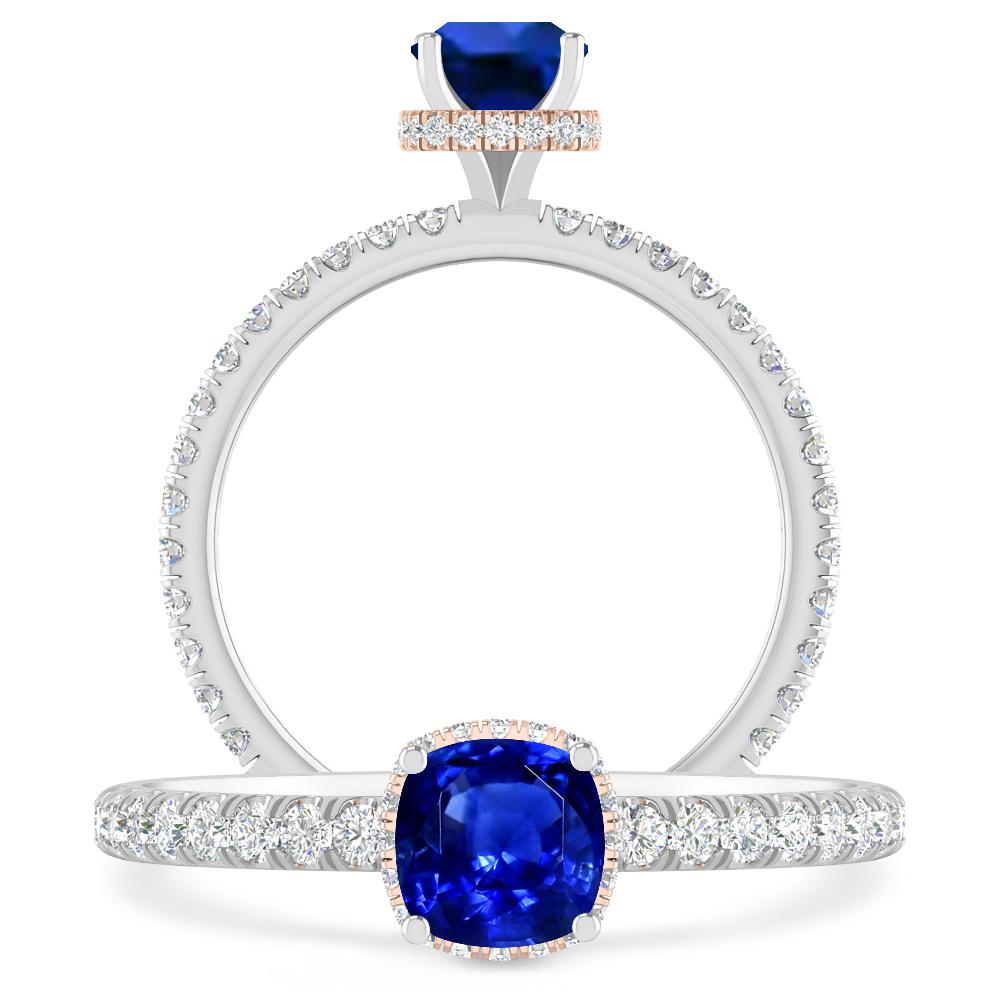 White Gold - Sapphire