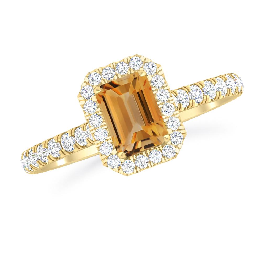 Yellow Gold - Citrine