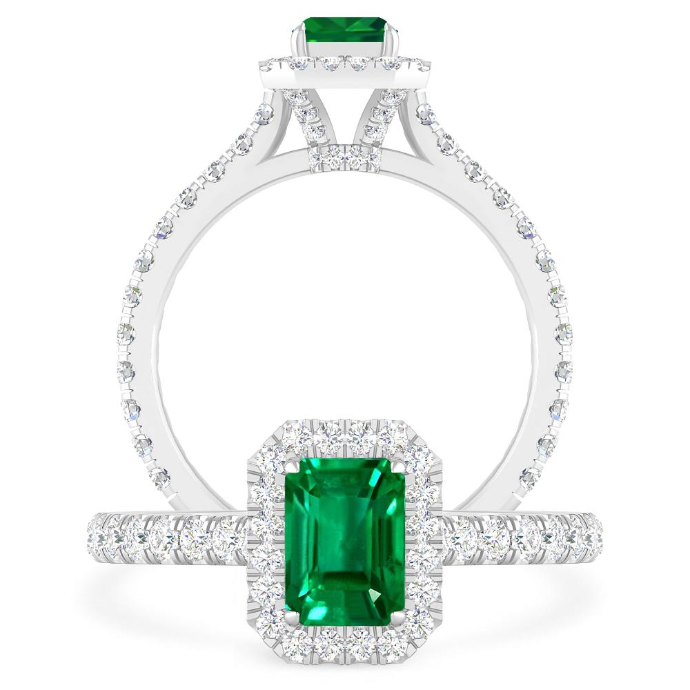 White Gold - Emerald