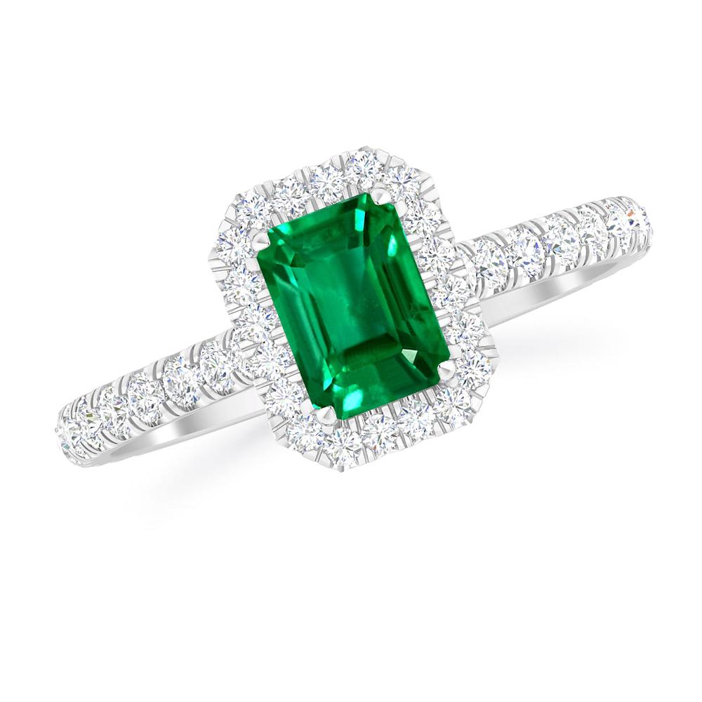 White Gold - Emerald