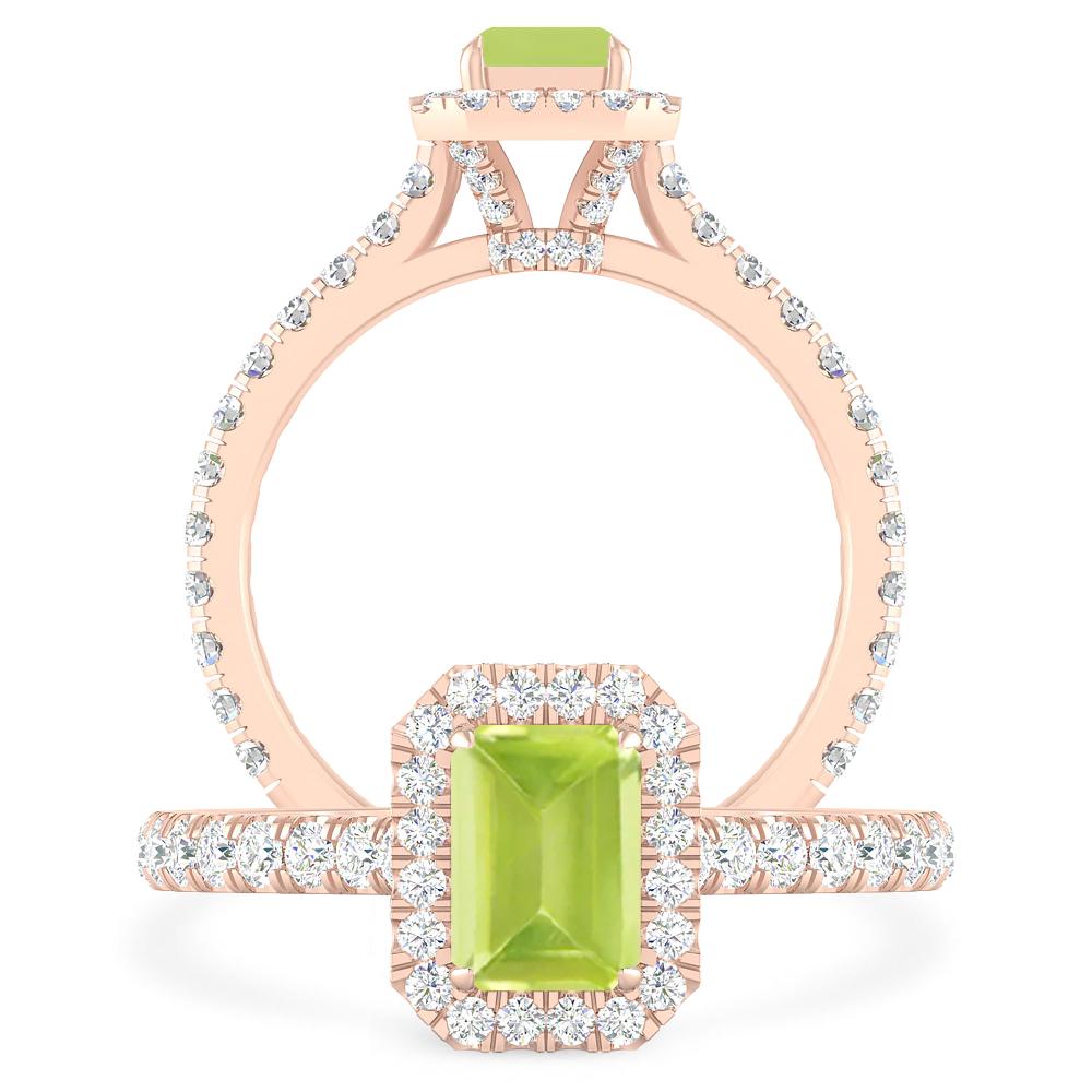 Rose Gold - Peridot