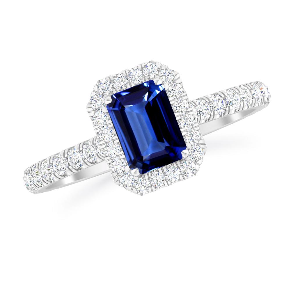 White Gold - Sapphire