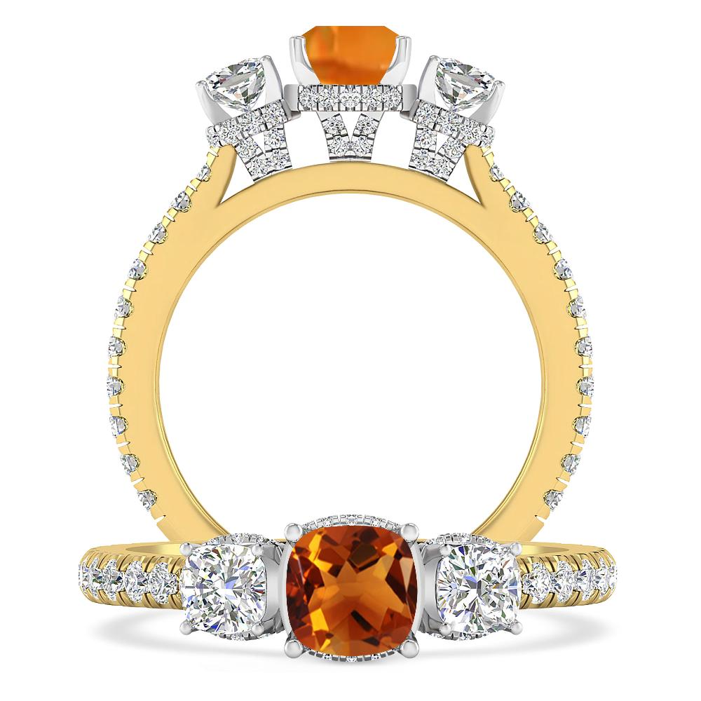 Yellow Gold - Citrine