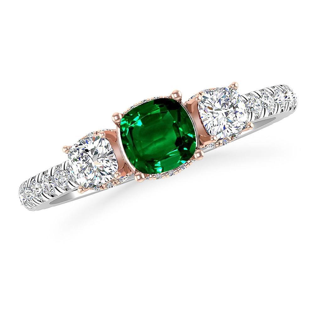 White Gold - Emerald