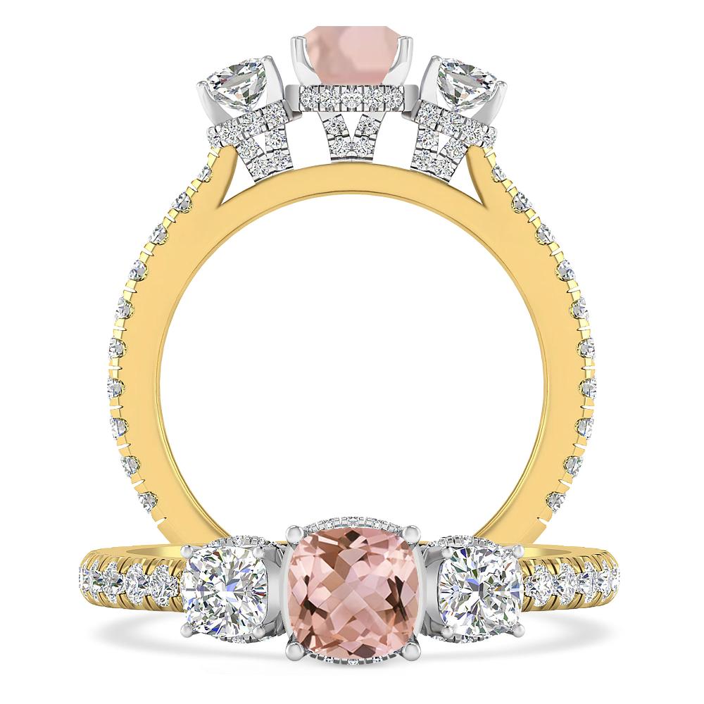 Yellow Gold - Morganite