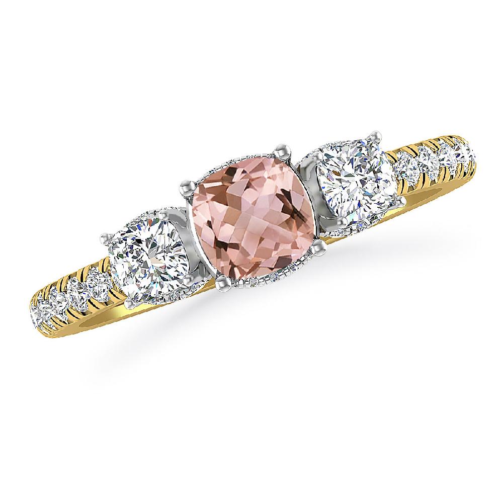 Yellow Gold - Morganite