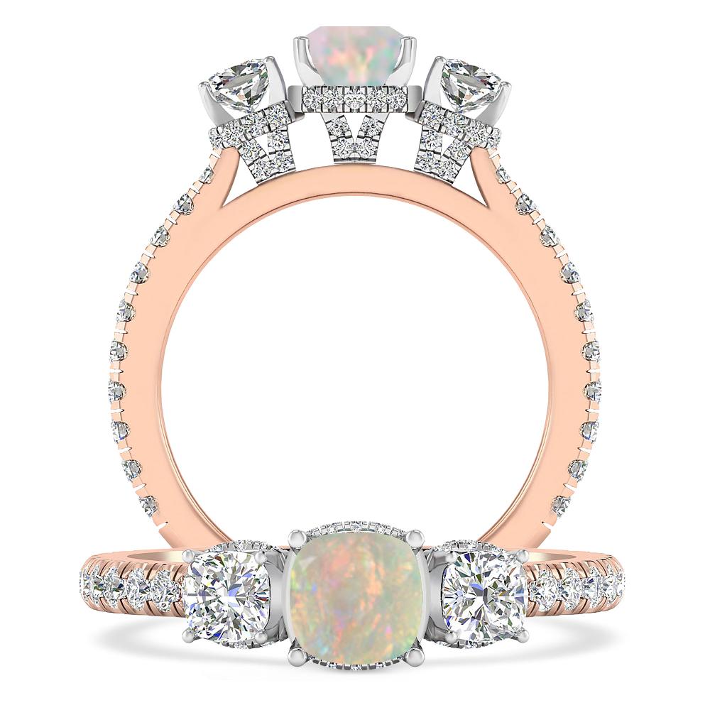 Rose Gold - Opal