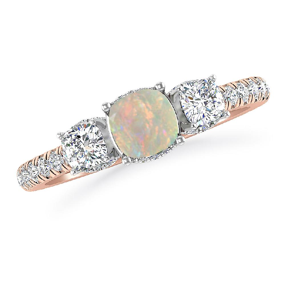 Rose Gold - Opal