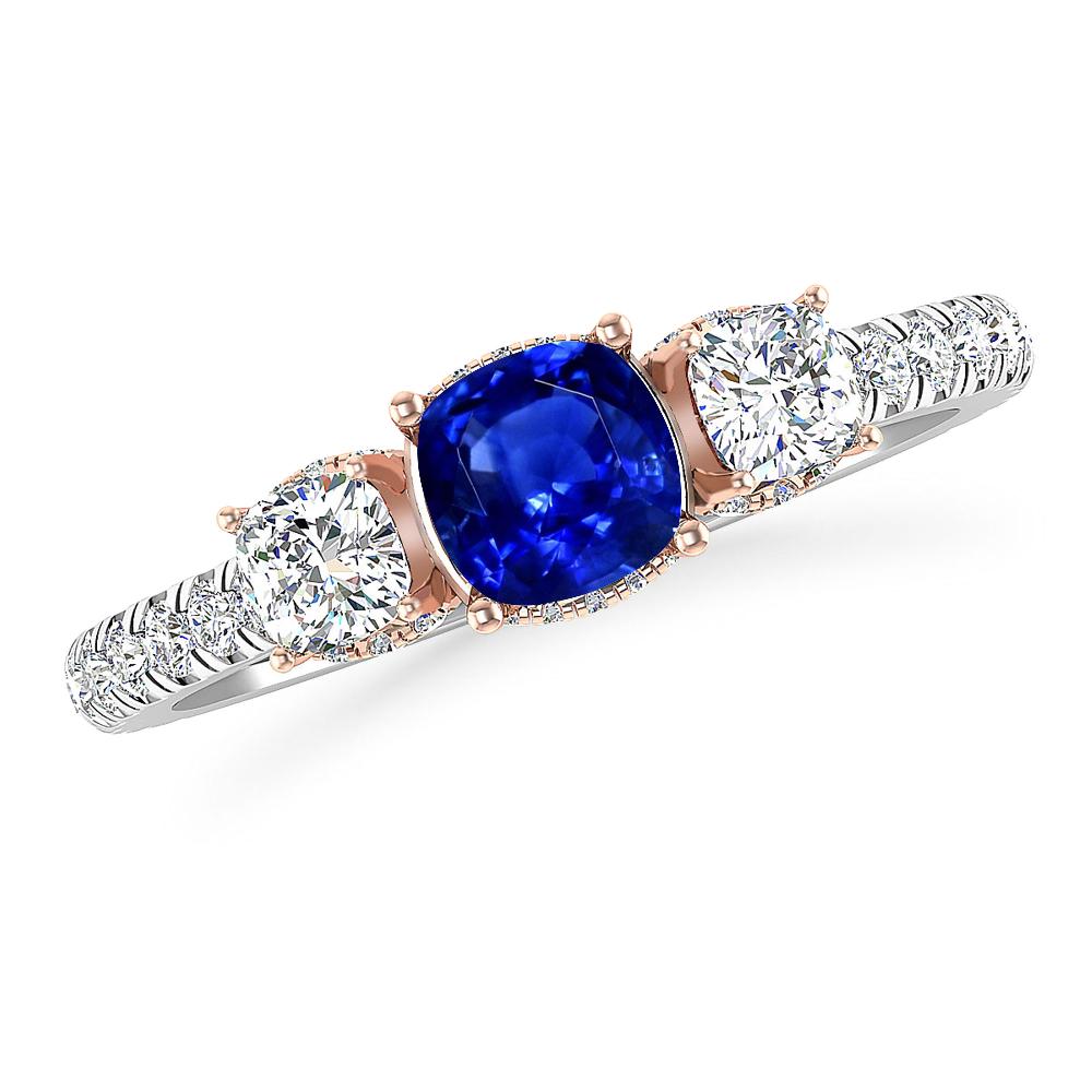 White Gold - Sapphire