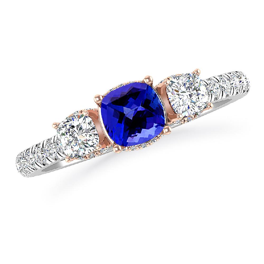 White Gold - Tanzanite