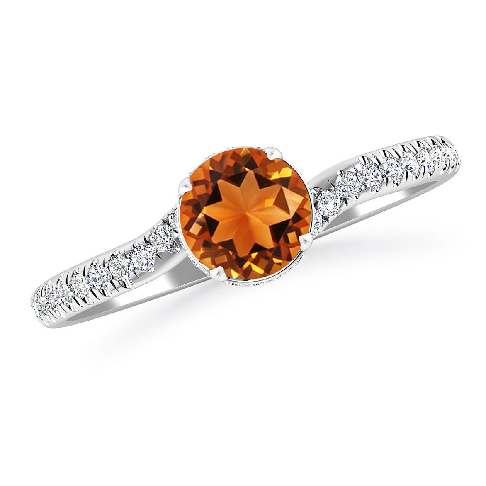 White Gold - Citrine