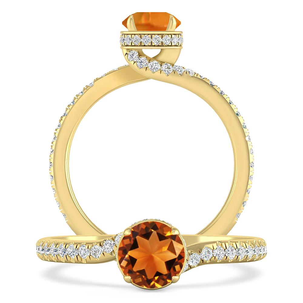 Yellow Gold - Citrine