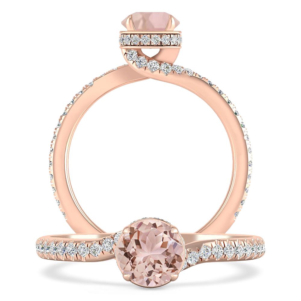 Rose Gold - Morganite