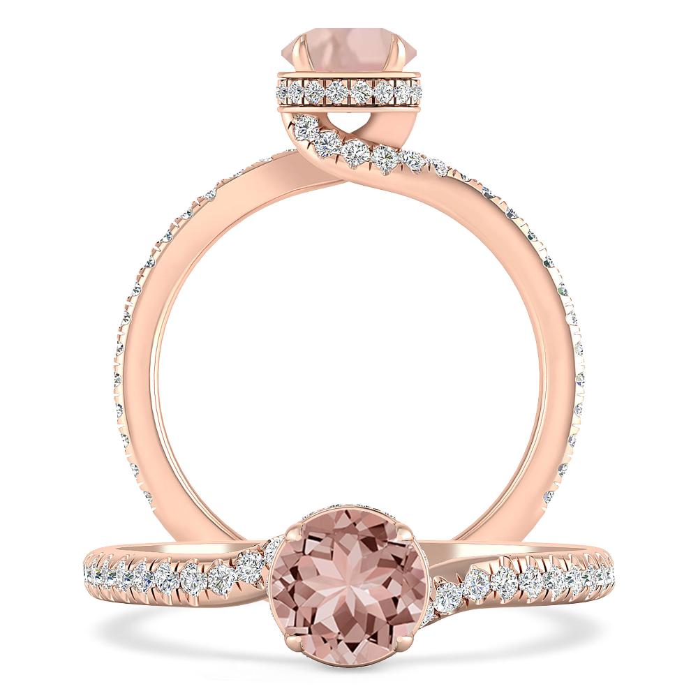 Rose Gold - Morganite