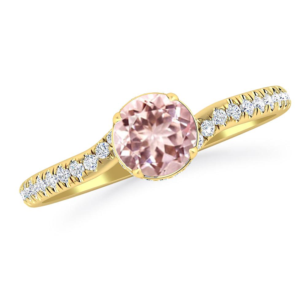 Yellow Gold - Morganite