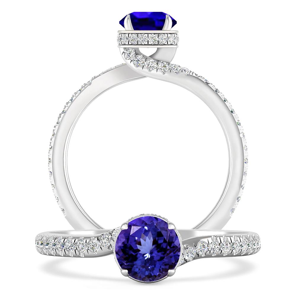 White Gold - Tanzanite