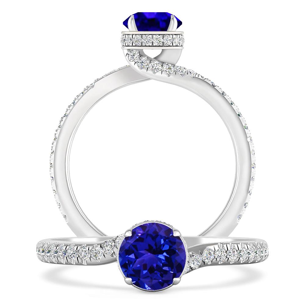 White Gold - Tanzanite