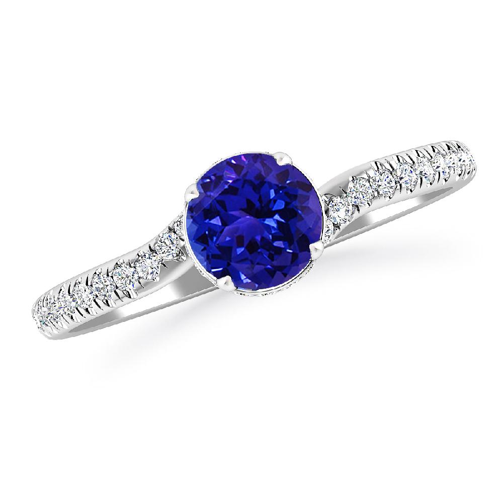 White Gold - Tanzanite