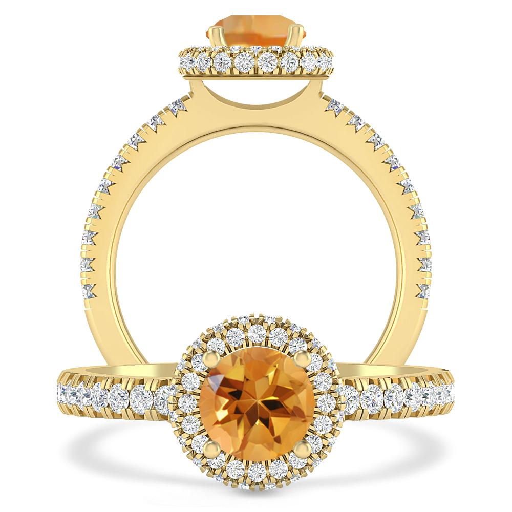 Yellow Gold - Citrine