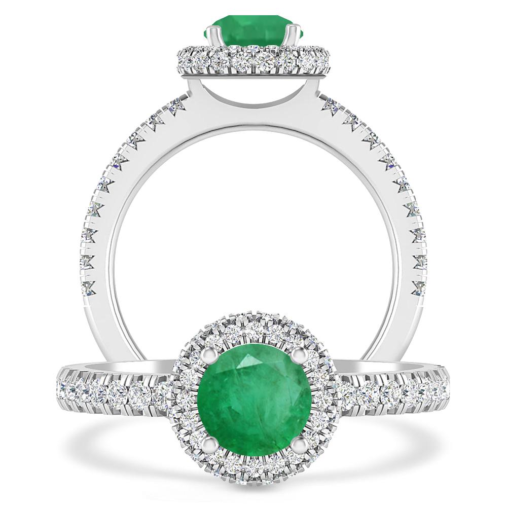 White Gold - Emerald