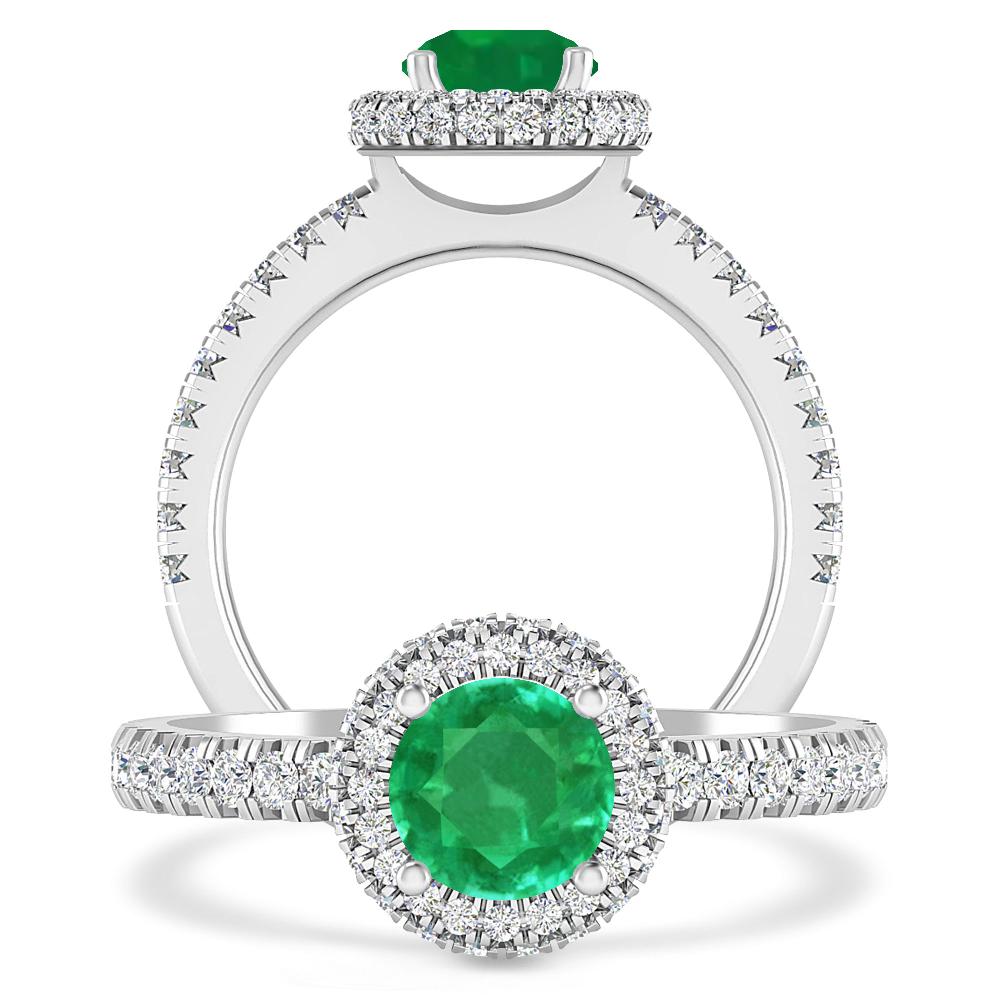 White Gold - Emerald