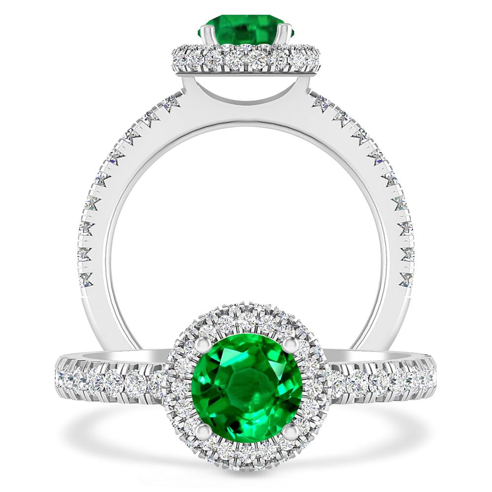 White Gold - Emerald