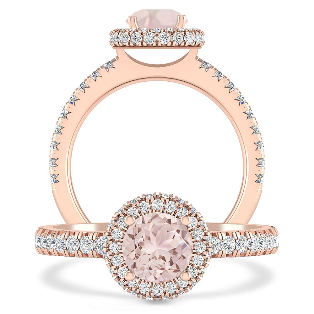 Rose Gold - Morganite