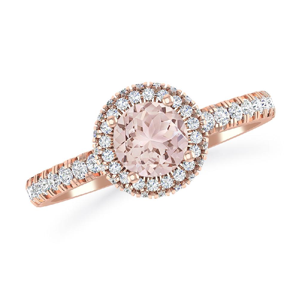 Rose Gold - Morganite