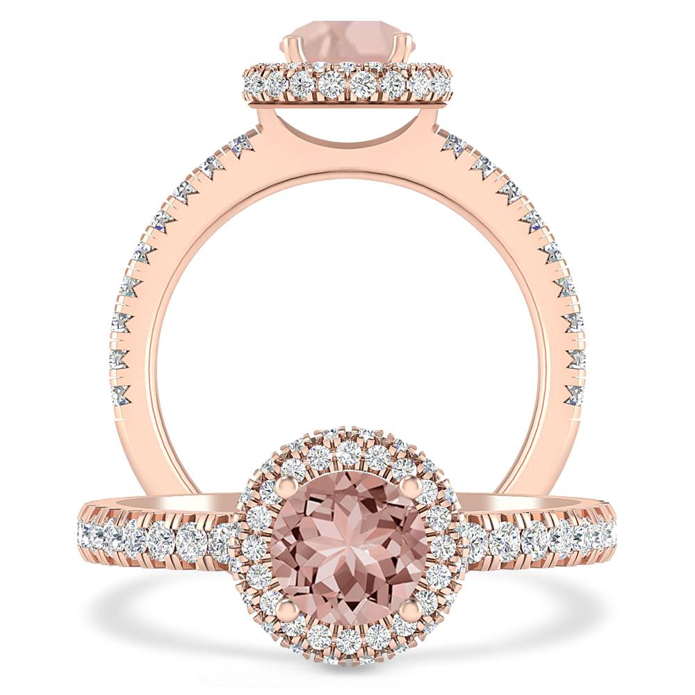 Rose Gold - Morganite