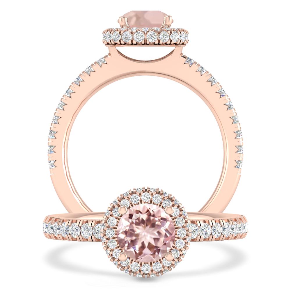 Rose Gold - Morganite