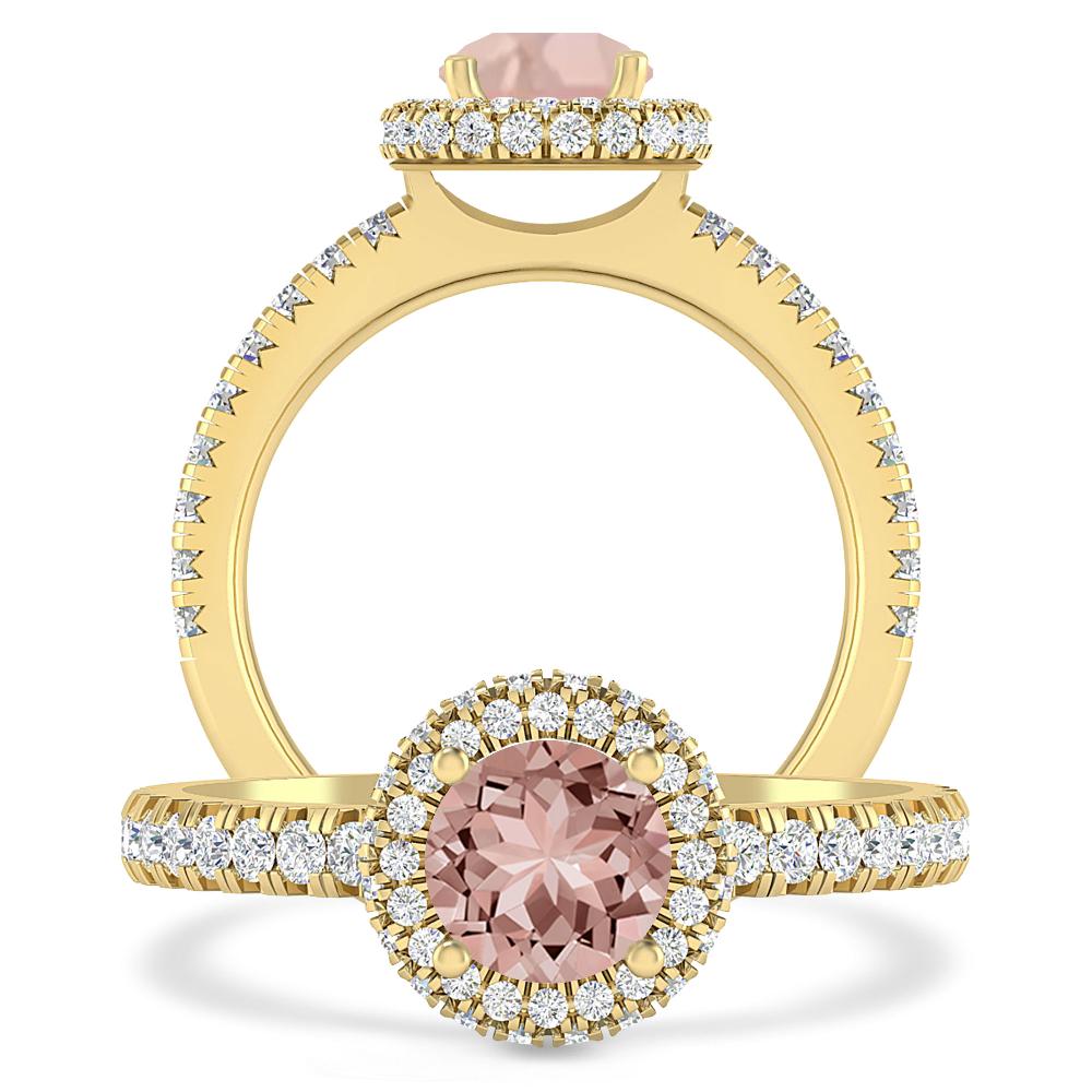 Yellow Gold - Morganite