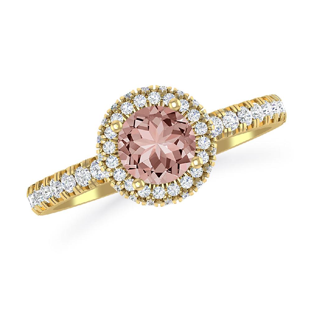 Yellow Gold - Morganite