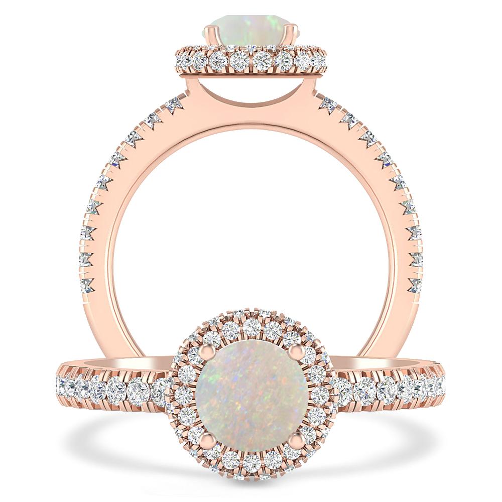 Rose Gold - Opal