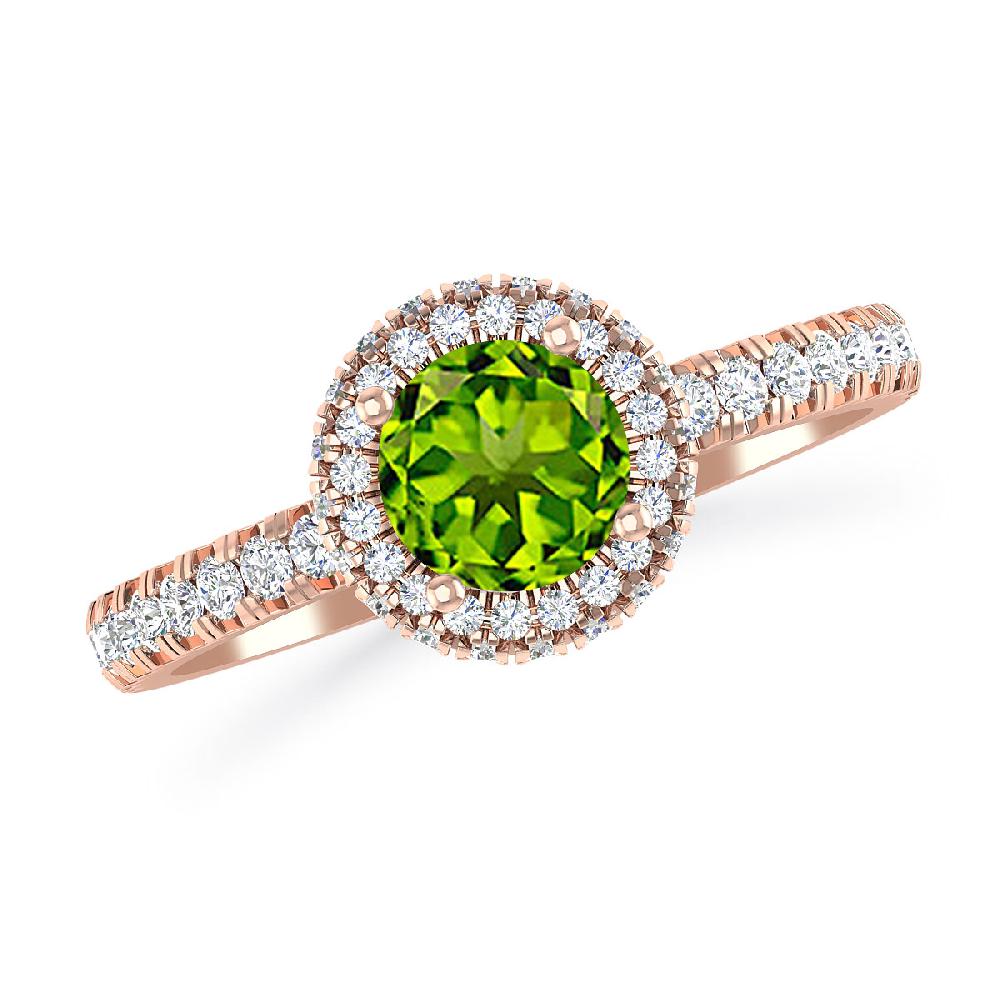 Rose Gold - Peridot