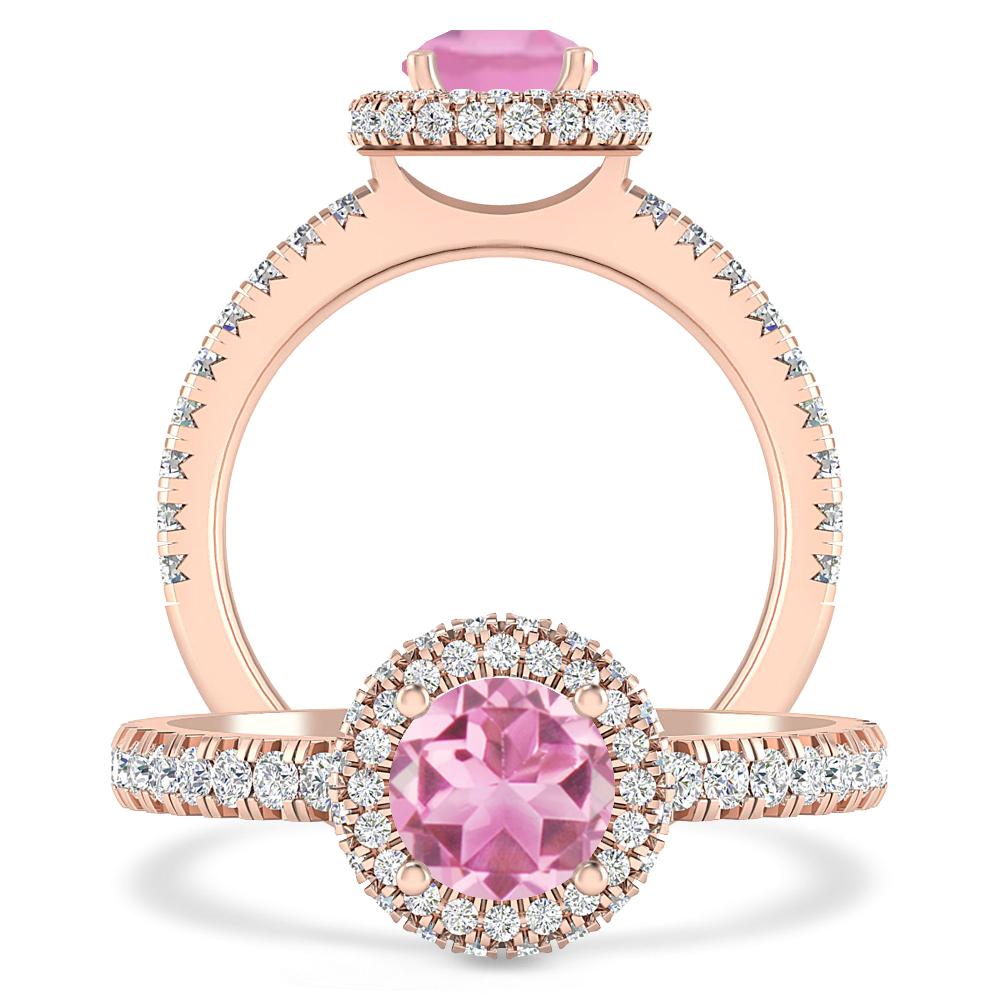 Rose Gold - Pink Tourmaline