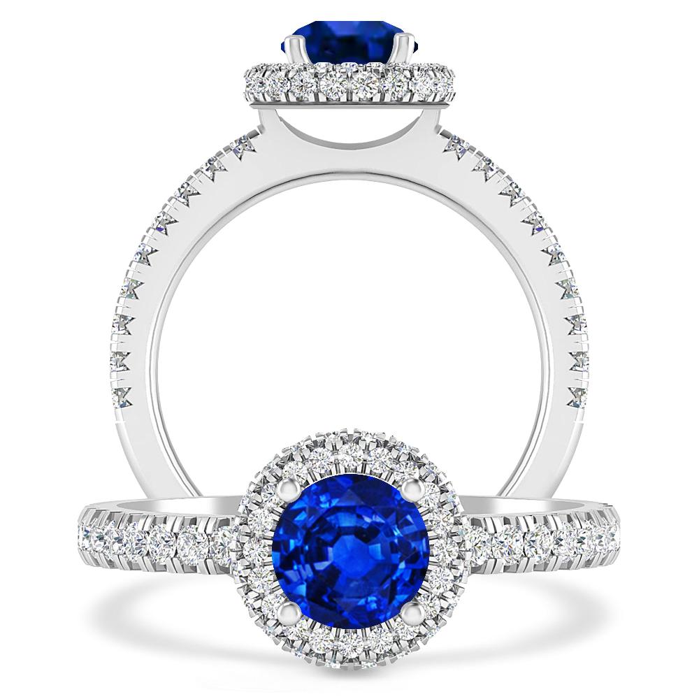 White Gold - Sapphire