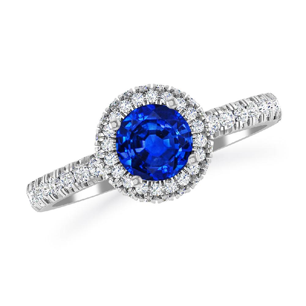 White Gold - Sapphire