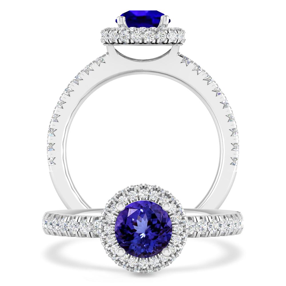 White Gold - Tanzanite