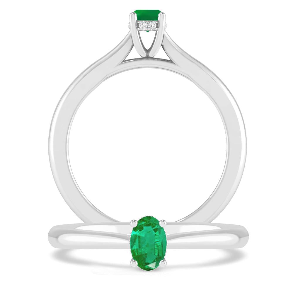 White Gold - Emerald