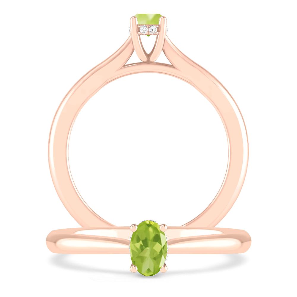 Rose Gold - Peridot