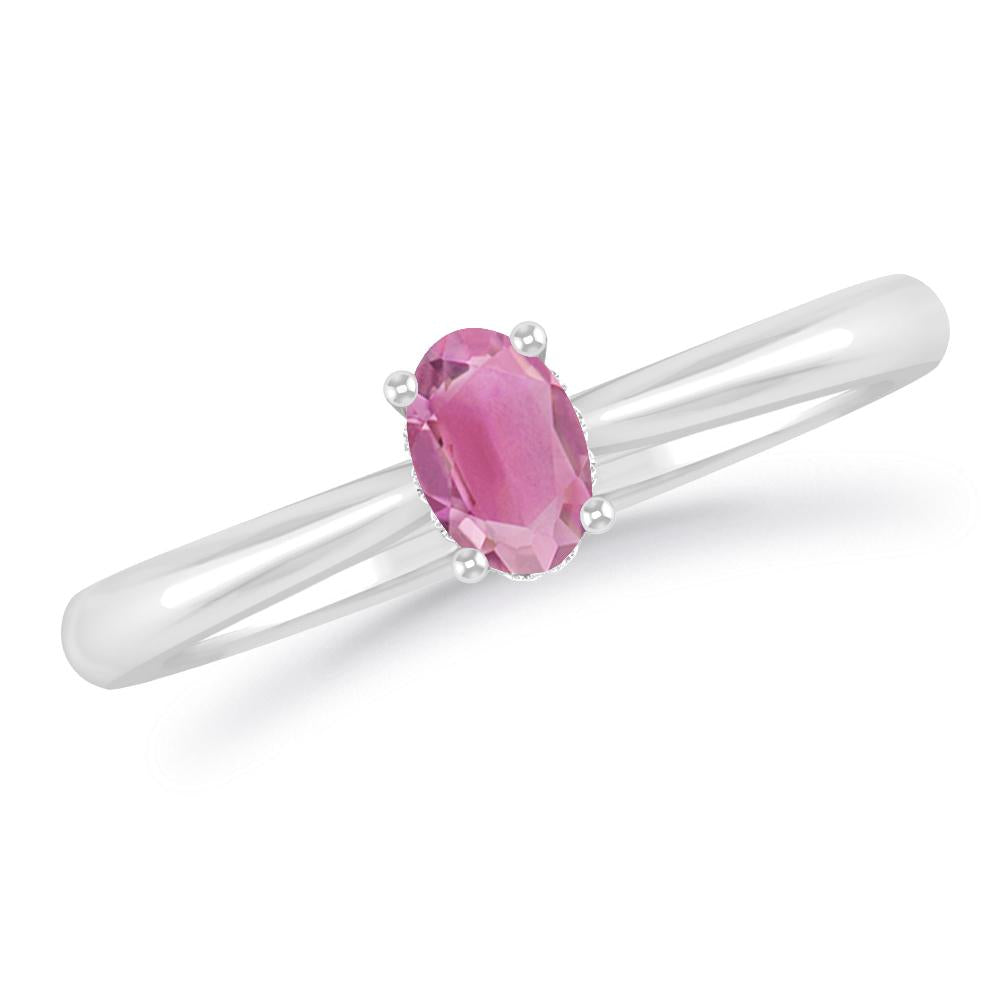 White Gold - Pink Tourmaline