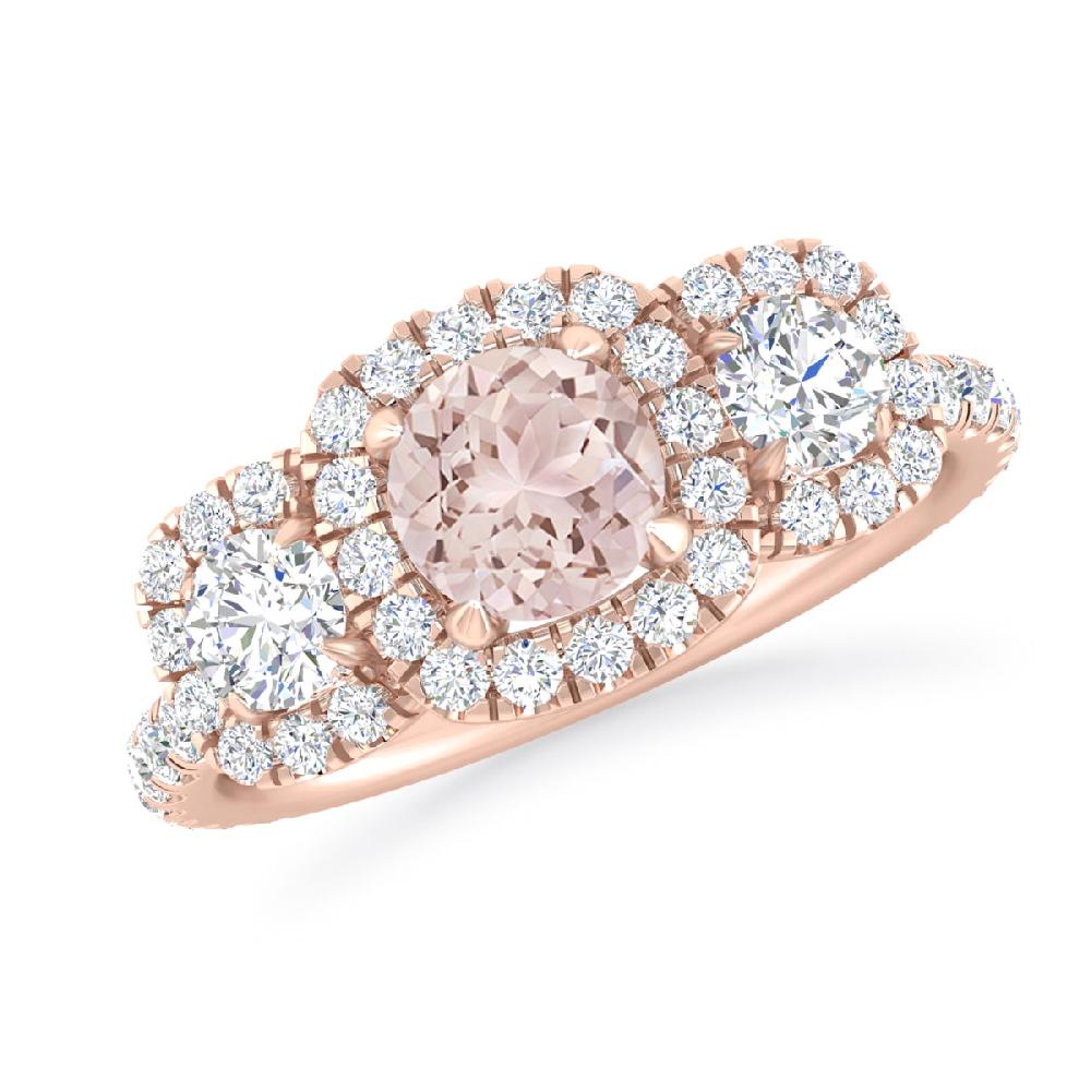 Rose Gold - Morganite