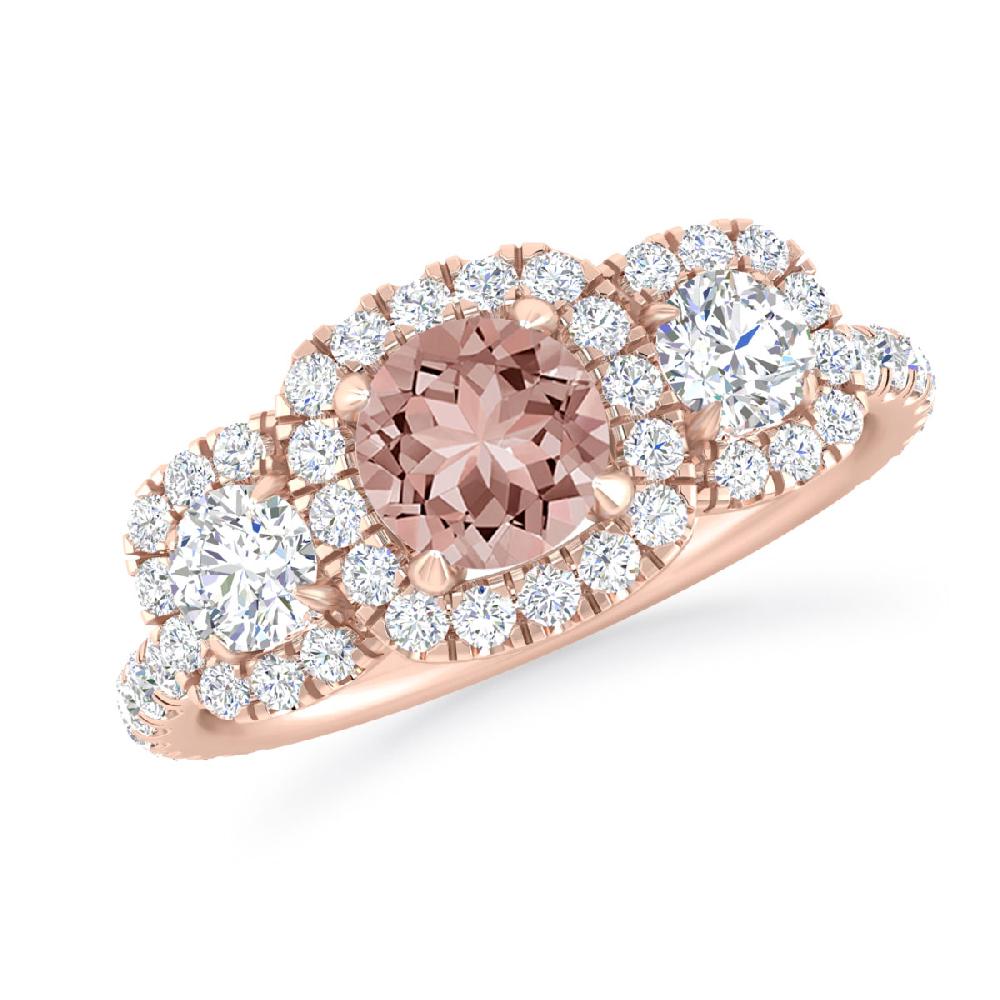 Rose Gold - Morganite