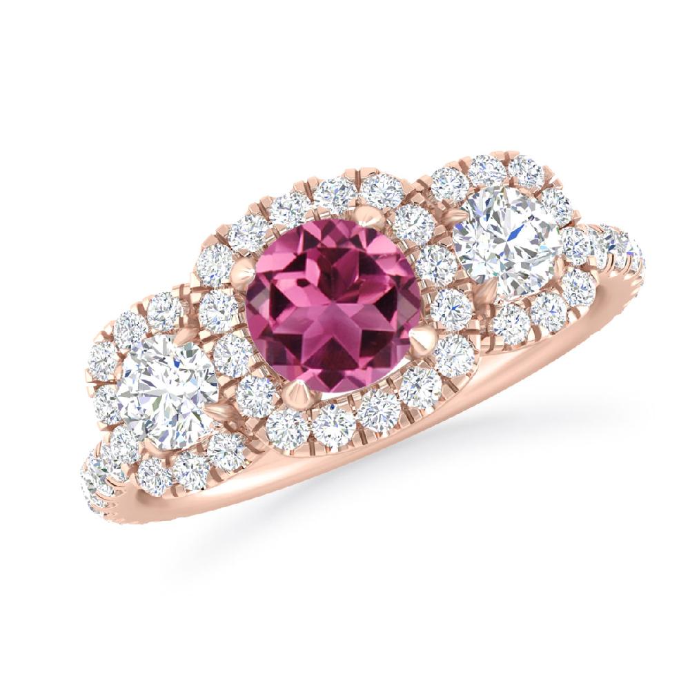 Rose Gold - Pink Tourmaline