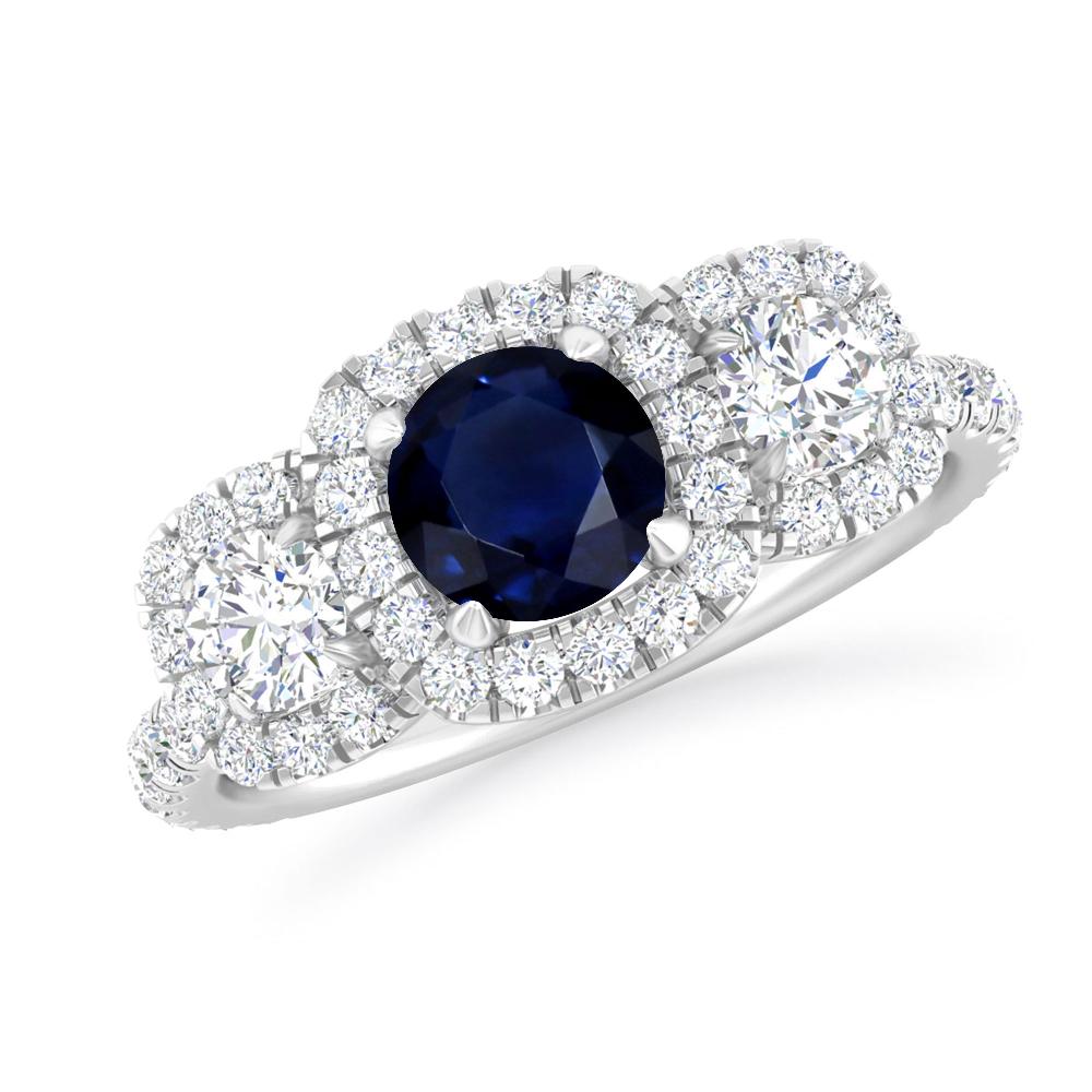 White Gold - Sapphire