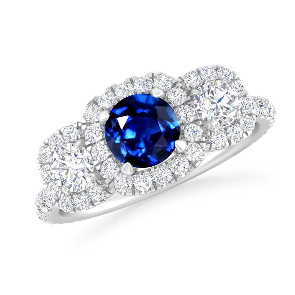 White Gold - Sapphire