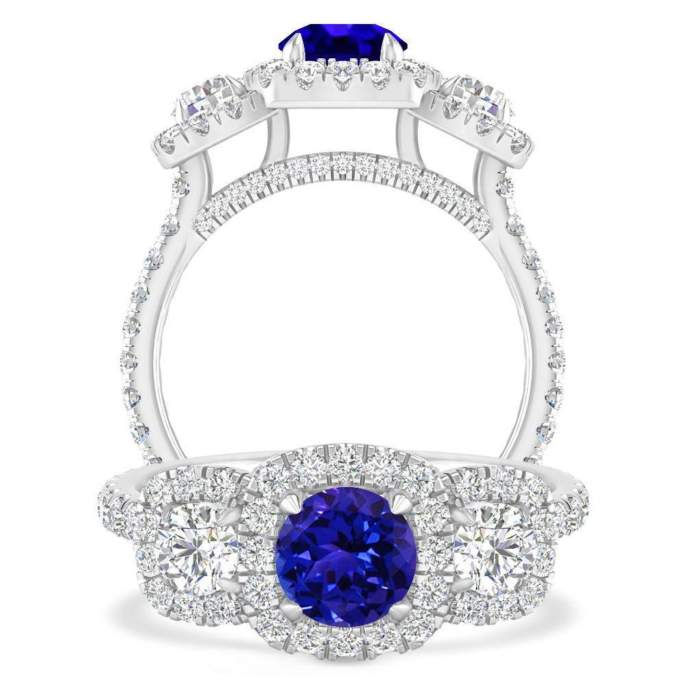 White Gold - Tanzanite